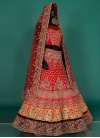 Dhupion Silk Bridal Designer Lehenga Choli - 2